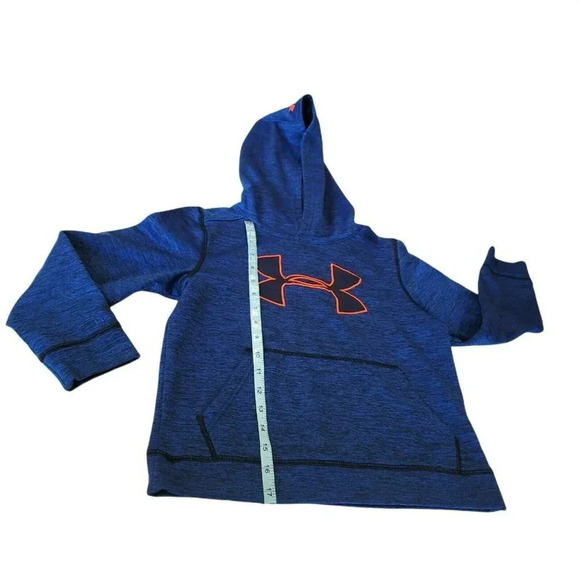 Under Armour Hoodie Youth Medium Boys Blue Long Sleeve Warm Winter size M - Picture 6 of 10
